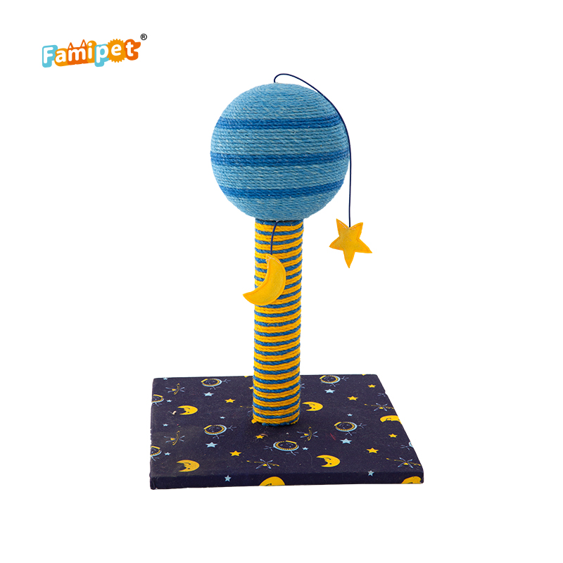 Famipet Custom Wholesale New Space-Themed Design Cat Climbing Frame Scratch Post Cat Tree Tower