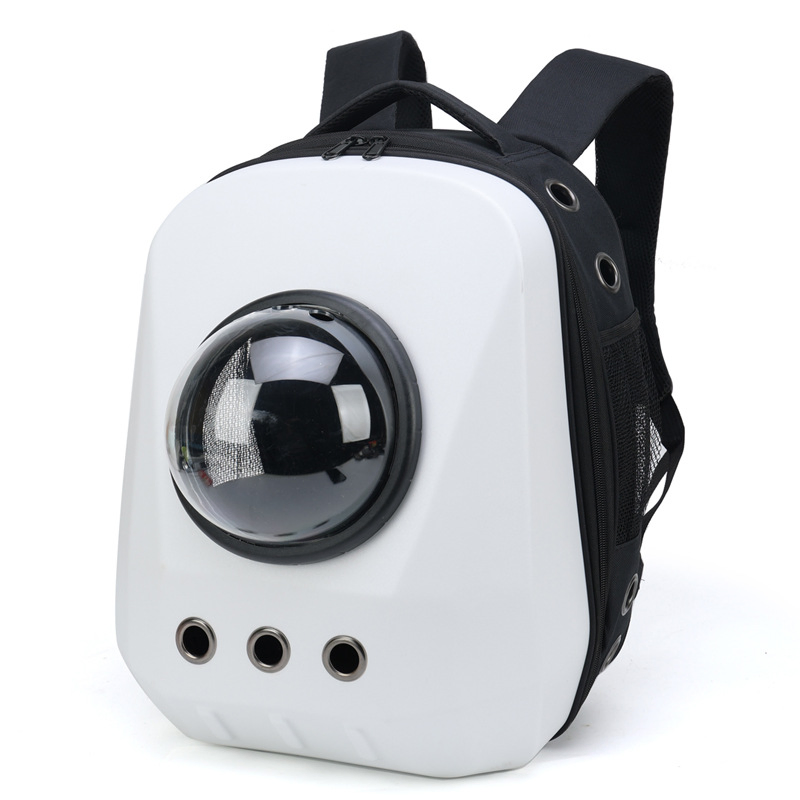 Black Quality Pet Supply Custom Factory Wholesale Dog Bag Portable Cat Carrier Brethable Backpack