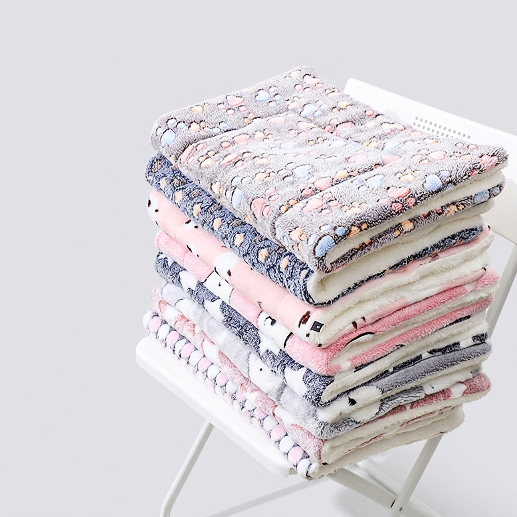 Wholesale Custom Small Rabbit Pad Blanket Warming Pad Pet Blanket Dog Blankets On Sale
