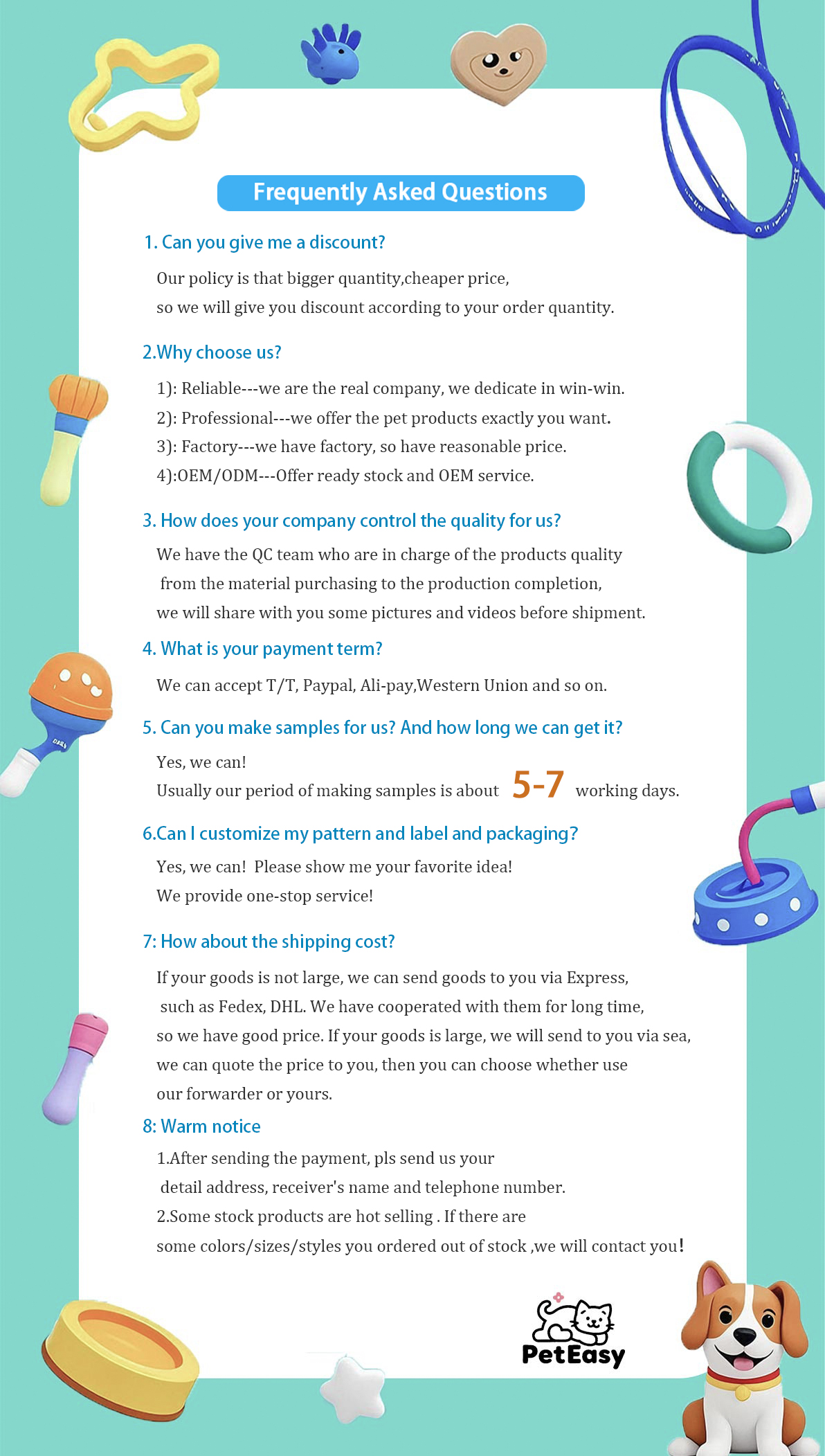FAQ Visual