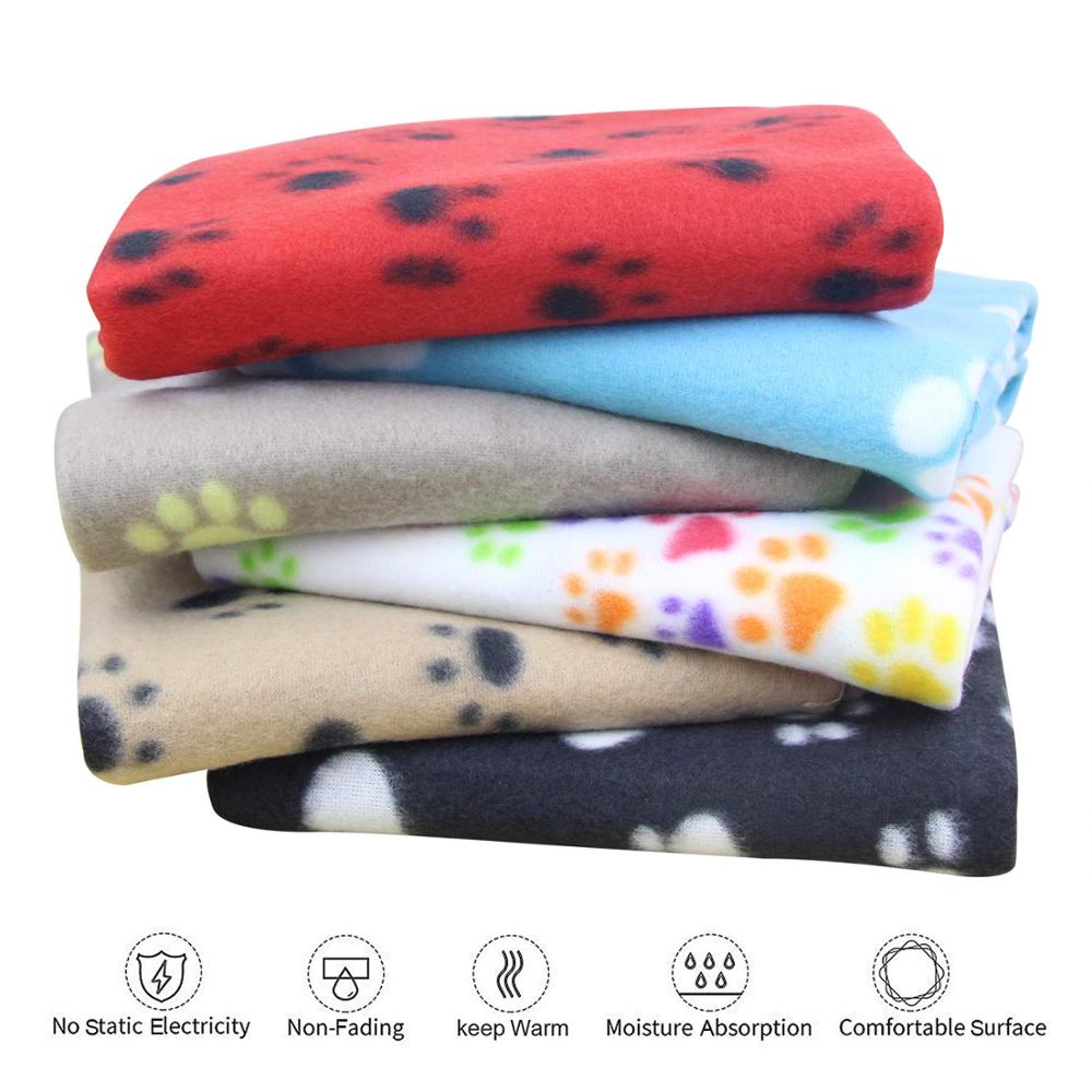 Hot Sale Sanan Coral Fleece Eco-Friendly Round Dog Blanket with Animal Print Soft Warm Sleep Mat All Seasons