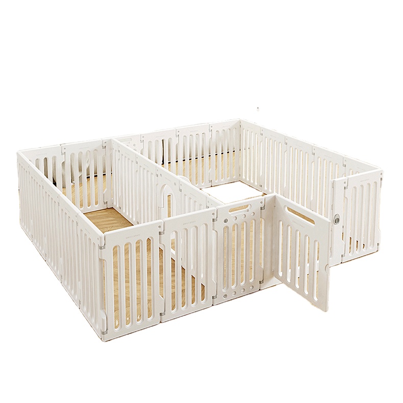 70cm Indoor Pet Playpen with Door Partition Plastic Cat Fence for Play Game Park for Baby and Small Animals