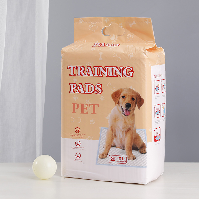 2025 Wholesale White Pink Blue Dog Pads Puppy Training Toilet Disposable Puppy Pads