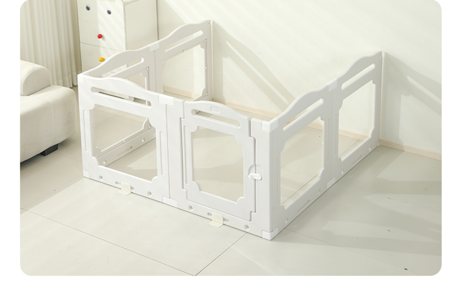 Solid Pattern Pet Enclosure