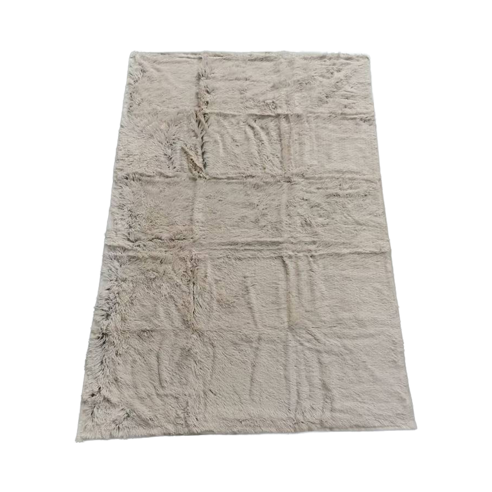 Ultra-Soft Plush Cuddler Dog Blanket - Gray Fluffy Pet Throw for Calming &amp; Comfort, Machine Washable 40"x60