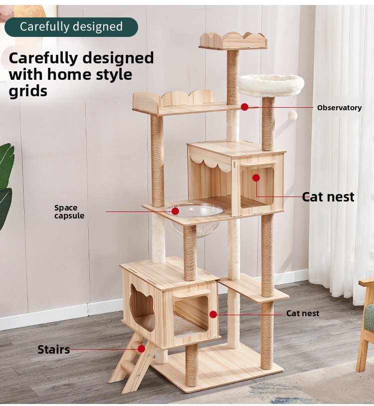Pet Supplies Super Large Cat Climbing Frame