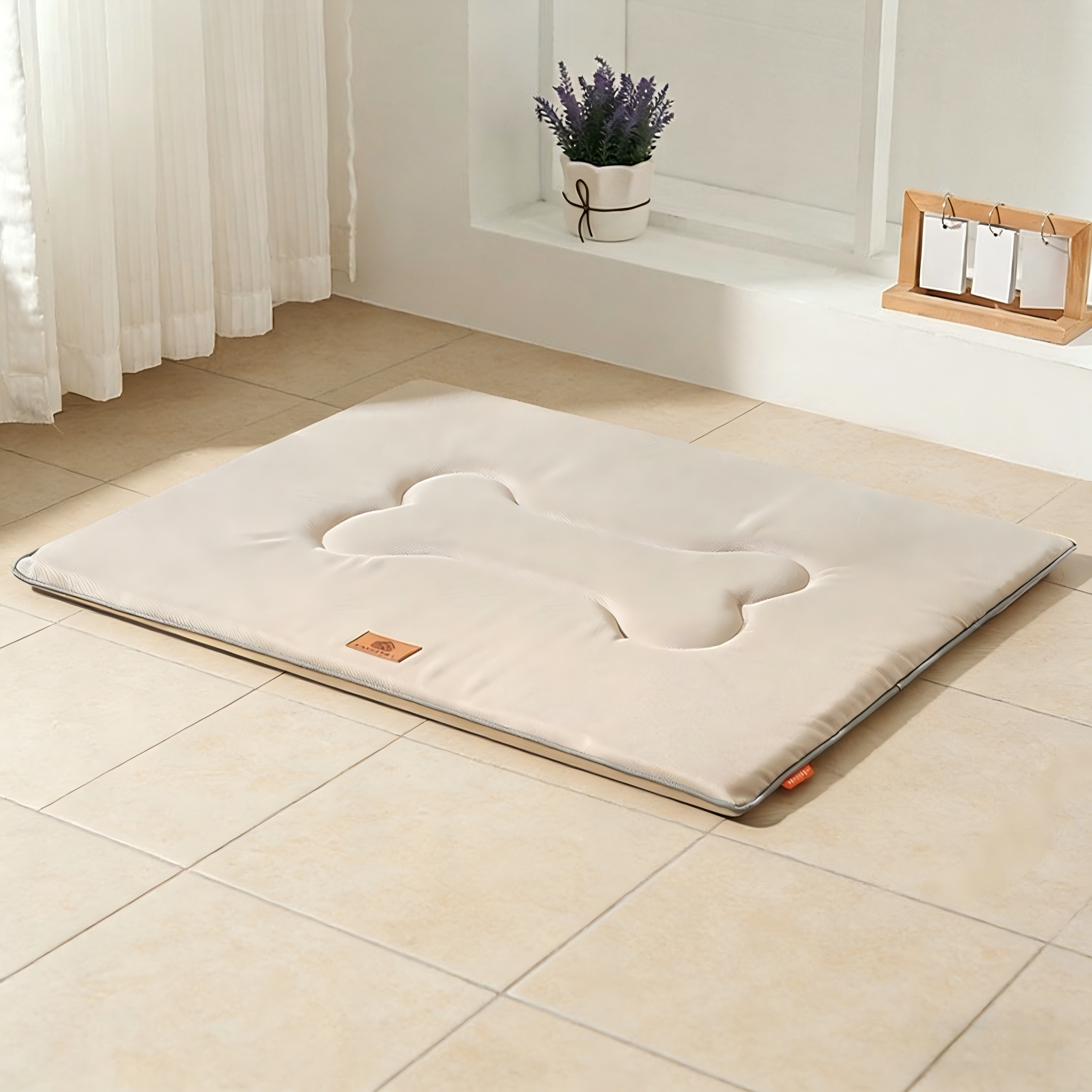 Custom Logo Thick Waterproof Pet Mat Beds Heavy Duty Non-Slip Easy Clean Washable Puppy Mat for Dogs Indoor Outdoor Activities