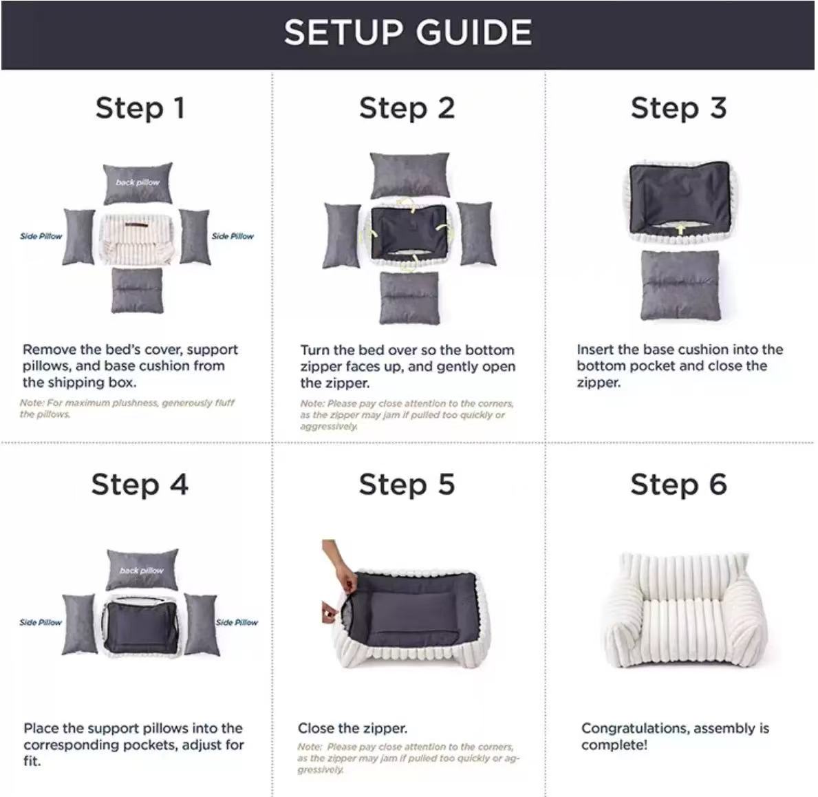 Pet Bed Colors