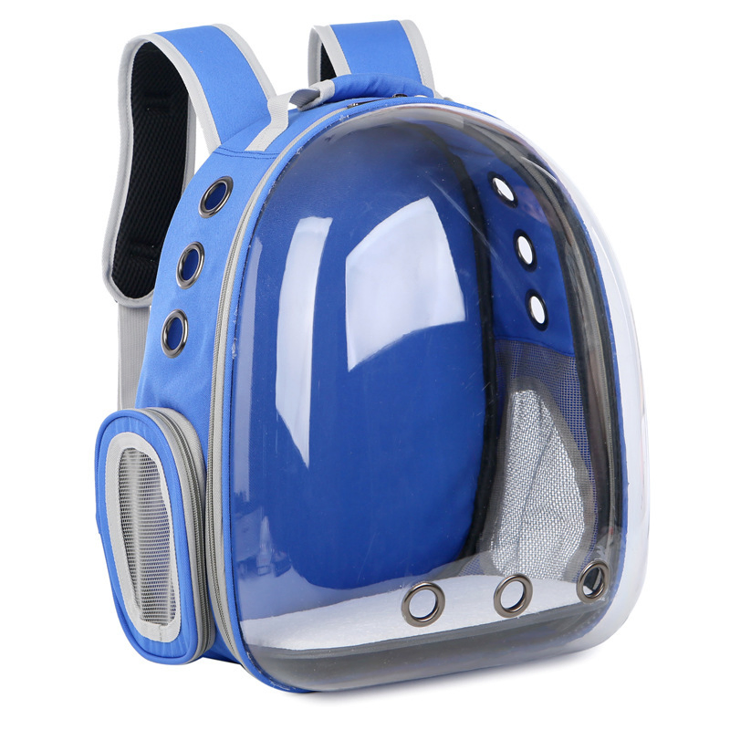 Transparent Space Capsule Pet Backpack, Breathable Travel Carrier