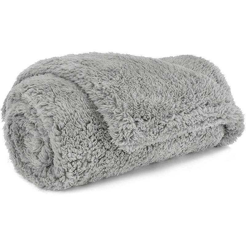 Machine Washable Premium Fleece Pet Blanket Soft Plush Throw Calming Blankets Puppy Blanket for Dog and Cat
