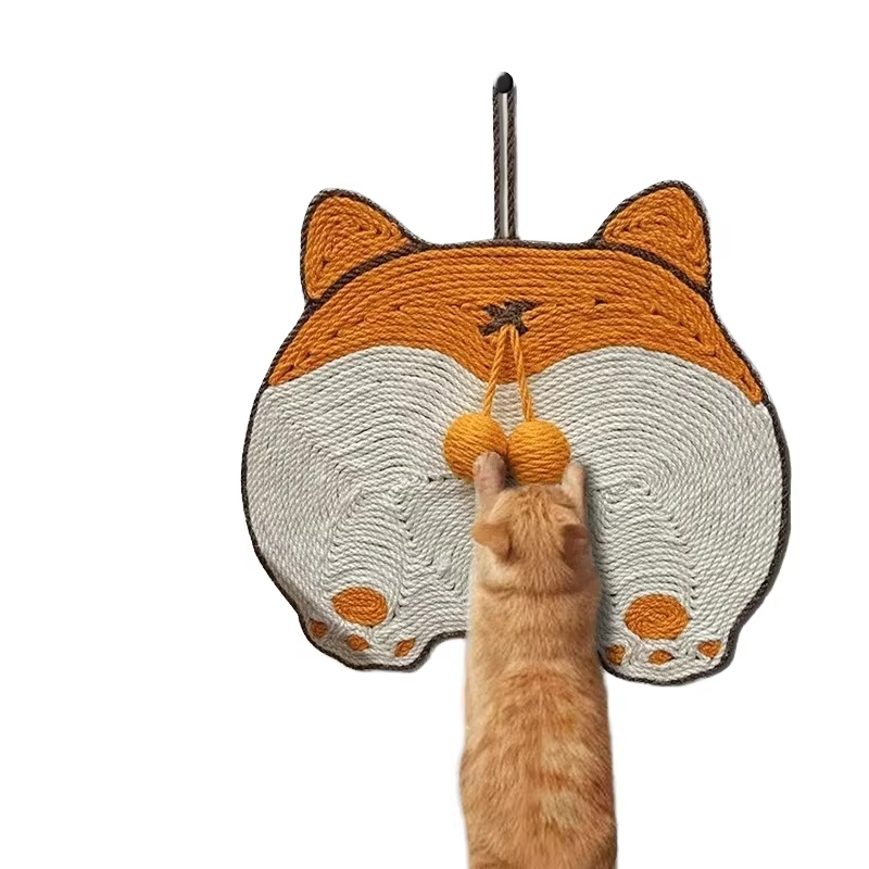 Customized Modern Sisal Pad Cat Scratch Board Wear-Resistant Multi-Functional Vertical Wall Claw Grinder Anti-Cat Claw Board