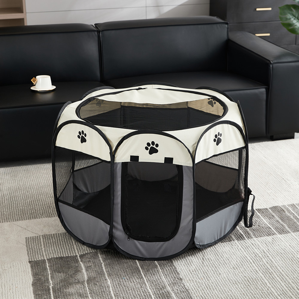 8 Colors Outdoor Octagonal Pet Tent Pop up Breathable Dog Tent Foldable Playpen Pet Maternity Bed Room Waterproof Pet Dog Tent