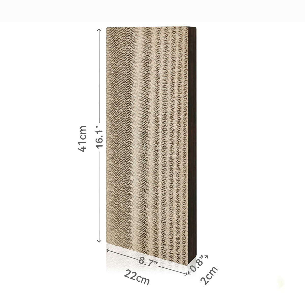 Hot-Selling Eco-Friendly Corrugated Paper Cat Scratching Board Non-Shedding Cat Boredom Stick To The Wall Scratcher