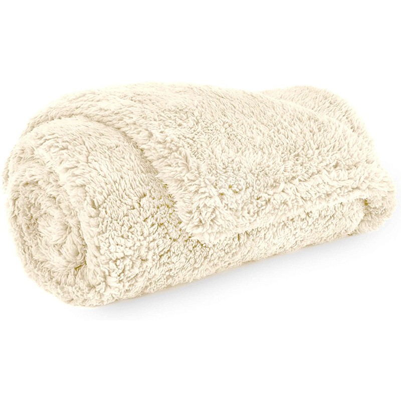 Machine Washable Premium Fleece Pet Blanket Soft Plush Throw Calming Blankets Puppy Blanket for Dog and Cat