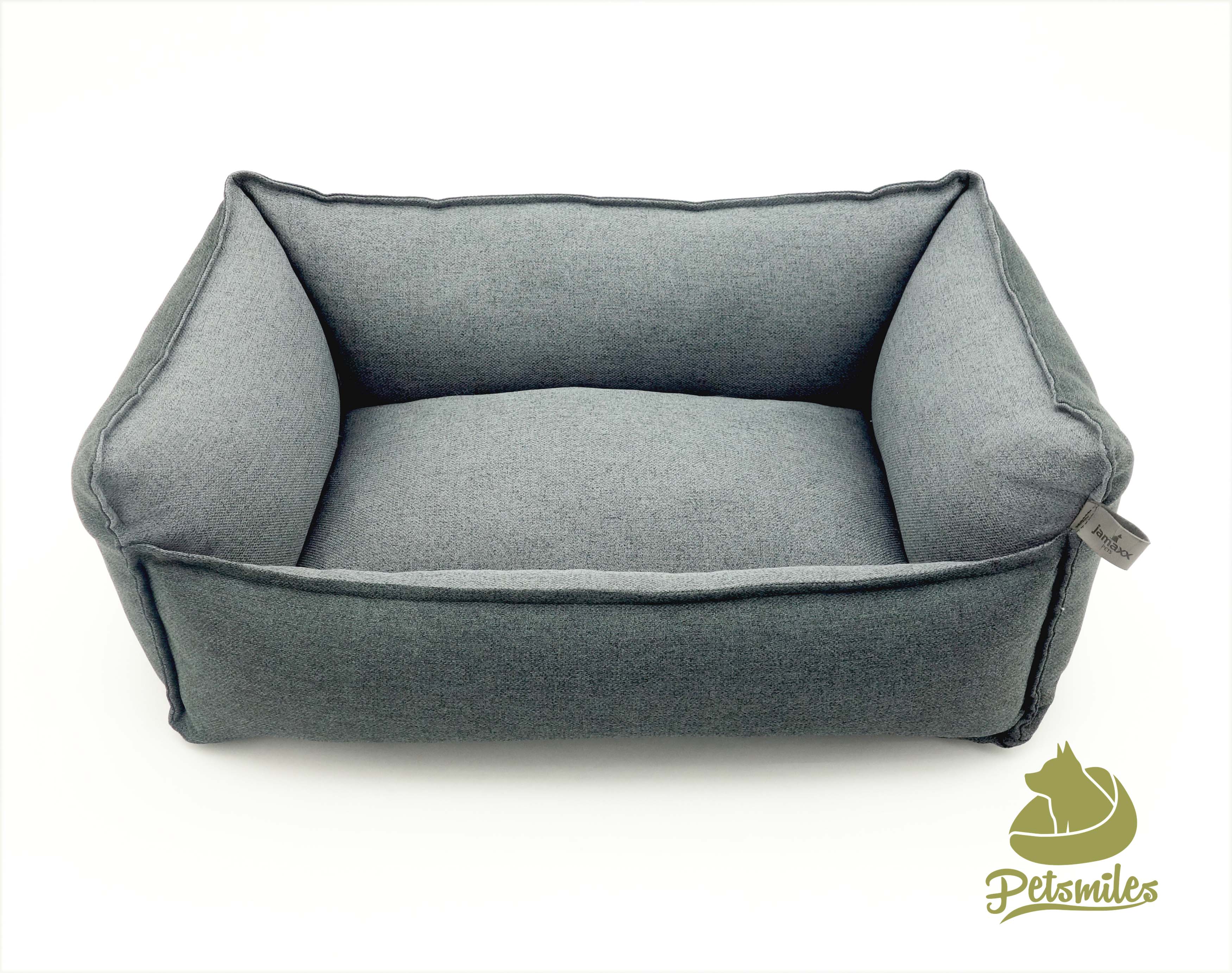 Rectangular Linen Fabric Dog Sofa Bed Comfortable Sustainable Pet Sofa Bed