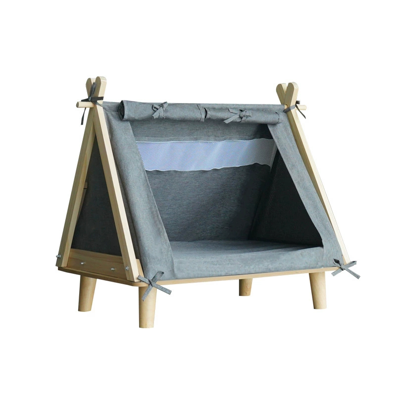 Puppy Indoor Outdoor Breathable Bed House Stable Oxford Foldable Dog Cat Camping Portable Sun Shelter Pet Tent Bed