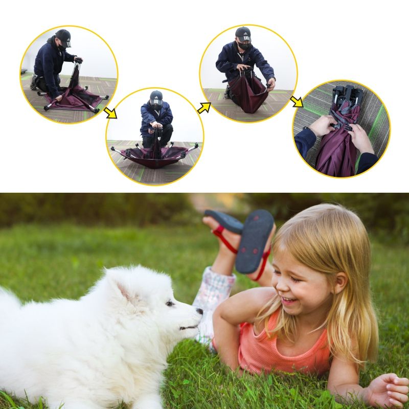 Prodigy PF001 Durable Waterproof Pet House Camping Tent Portable Pet Bed Tent Pet Playpen Tent for Small Animals
