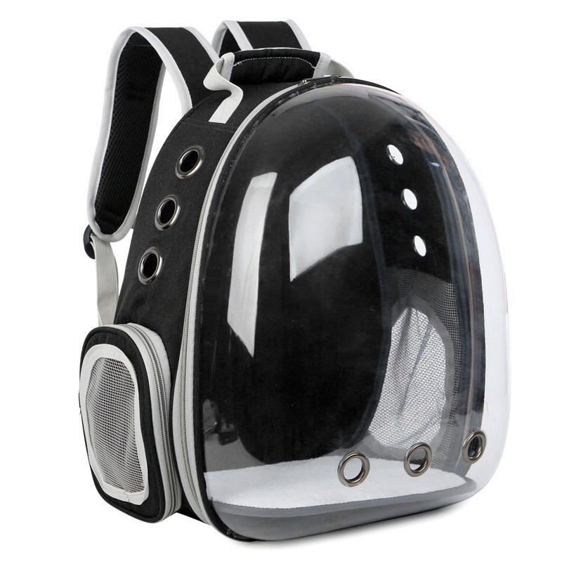 Transparent Space Capsule Pet Backpack, Breathable Travel Carrier