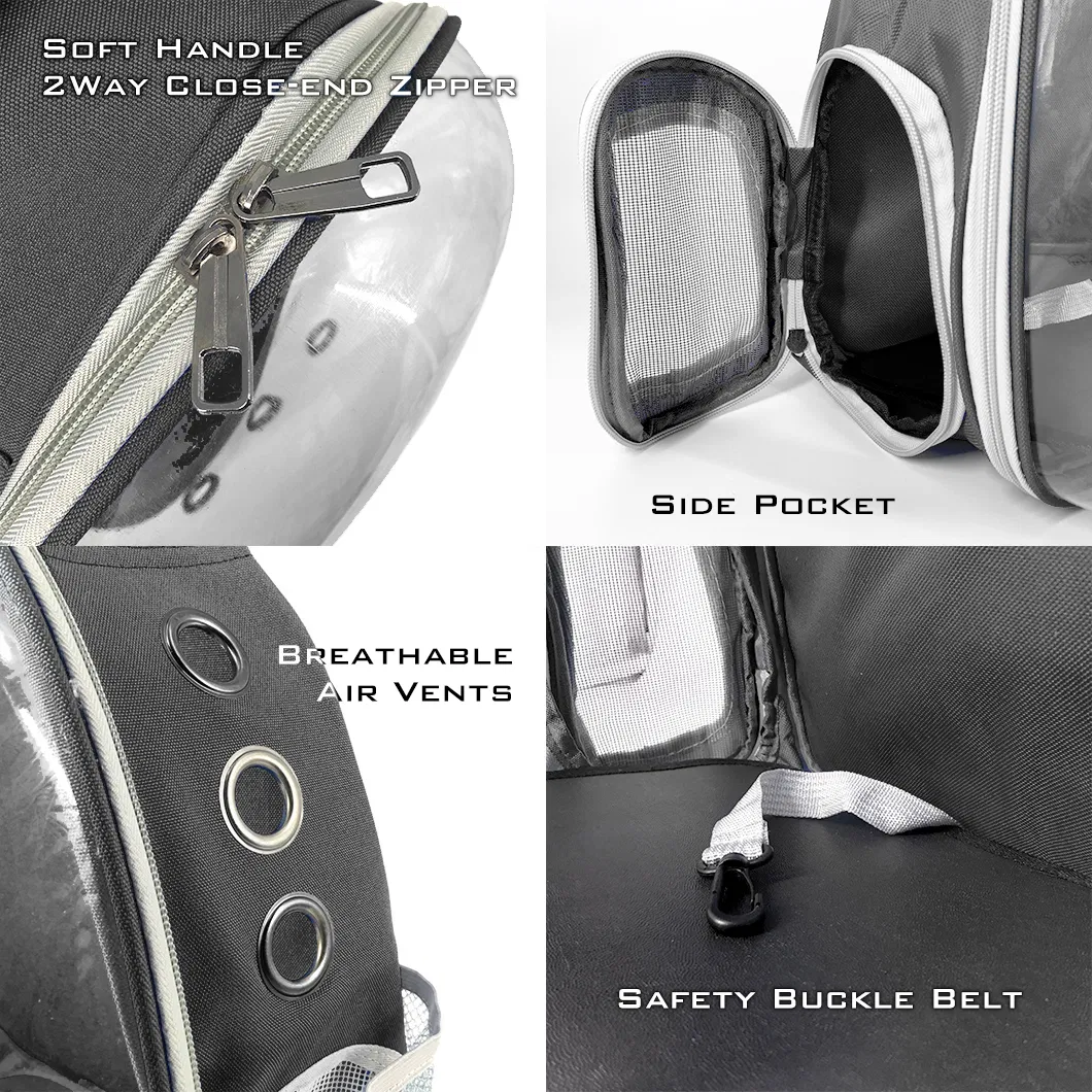 Portable Space Capsule Travel Knapsack Waterproof Lightweight Cat Dog Pet Carrier Backpack with High Quality