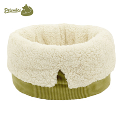 Rectangular Linen Fabric Dog Sofa Bed Comfortable Sustainable Pet Sofa Bed