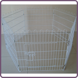 Portable Lightweight Eight-Panel Pet Playpen Strong Fabric Dog Exercise Playpen Pet Gates & Pens