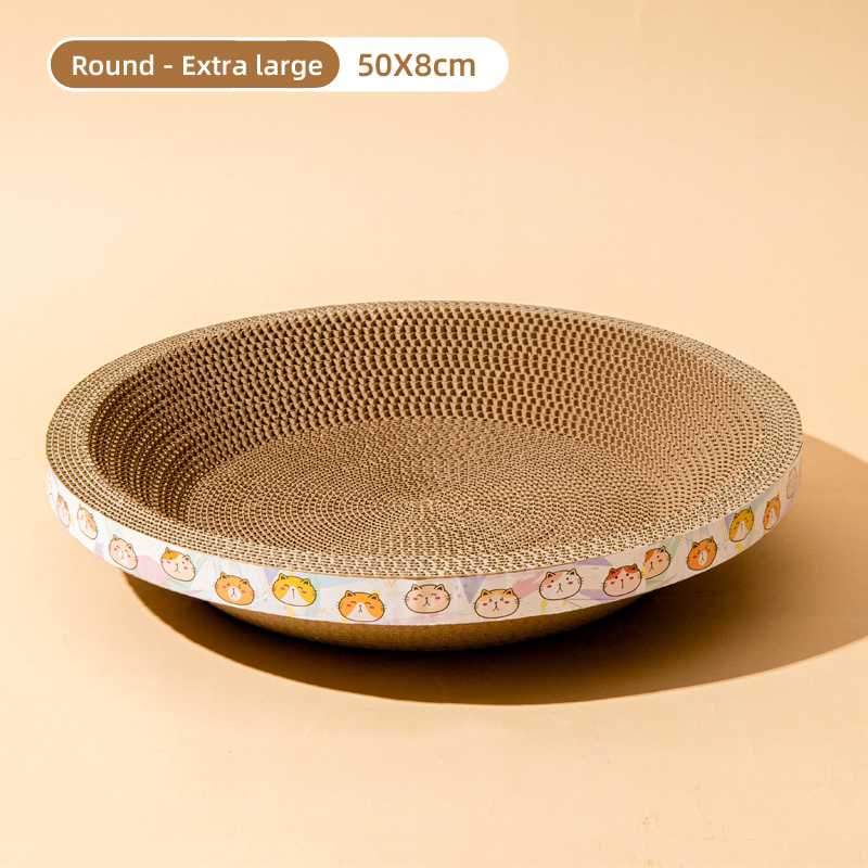High Competitive Oval/Round Shape Cat Scratcher Board Cat Scratching Board