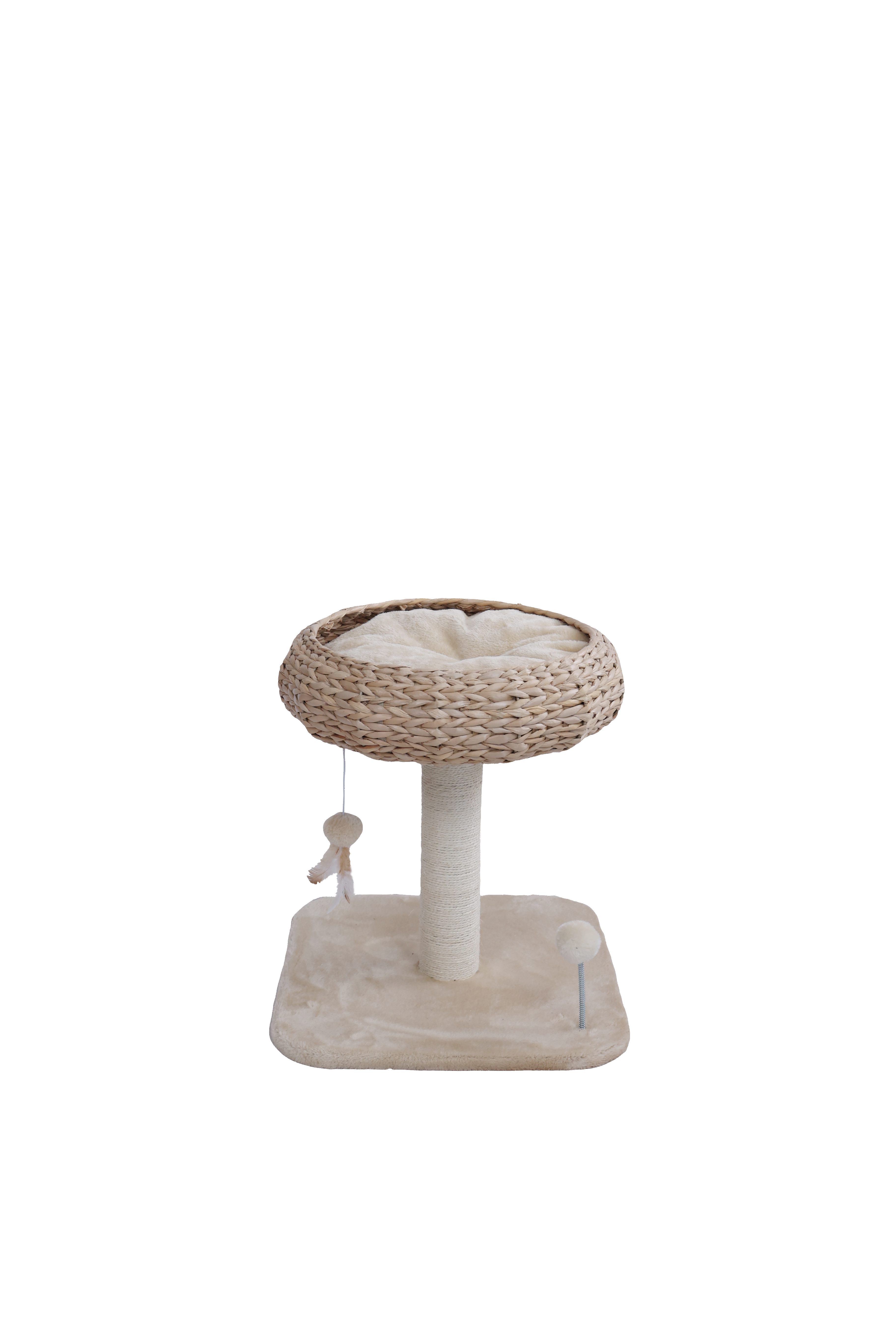 Hot Wholesale Cat Climbing Frame Tree Tower for Indoor Plush Multi-Level Cat Condo with Scratching Posts Perches Cave Hammock