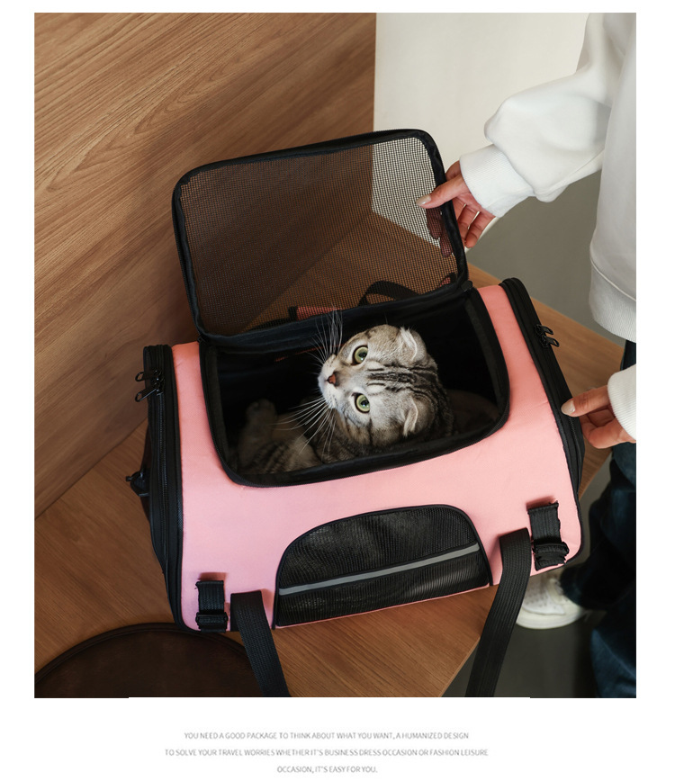 High Quality Pet Travel Bag Durable Airline Approved Cat Bag Dog Bag Pet Cages Carrier For Travel Pet Carriers