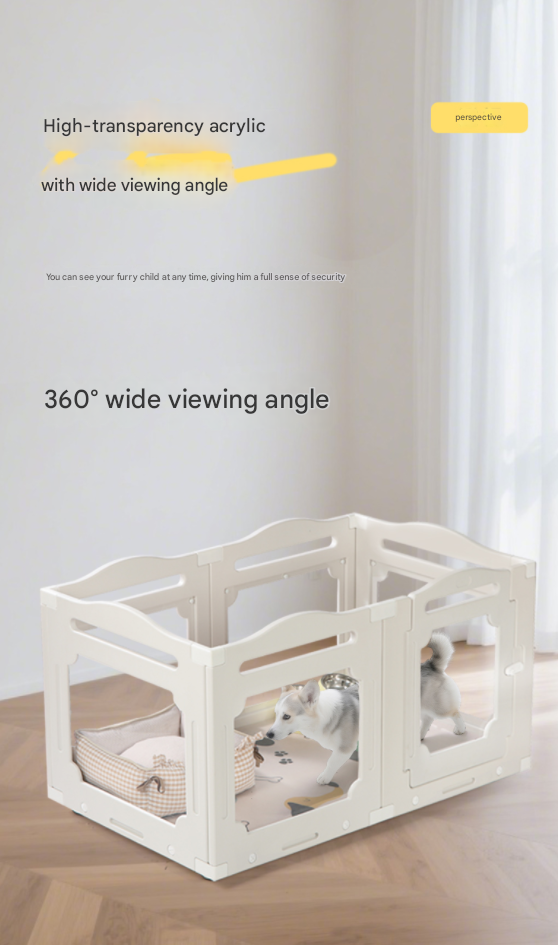 Durable Plastic Pet Fence
