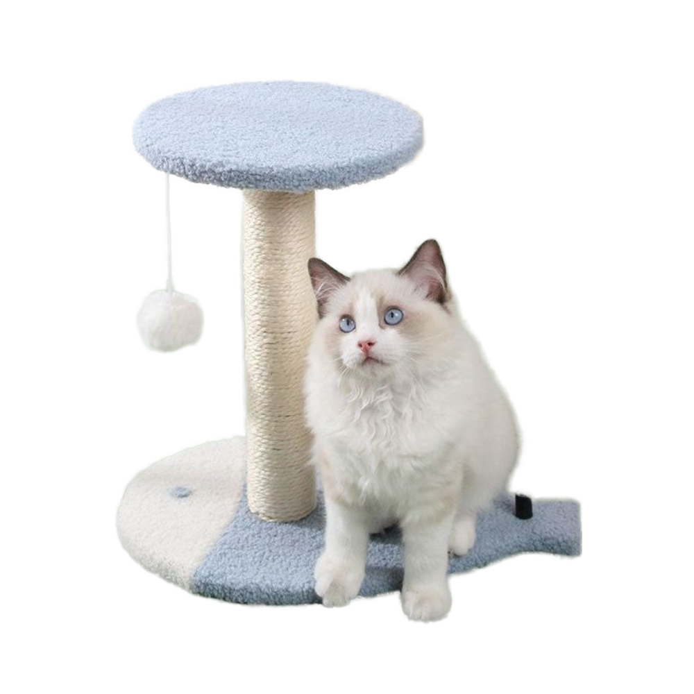 New Sisal Cat Scratch Board Scratch-resistant Integrated Nest Vertical Cat Crawling Stand Grinding Claw Cat Supplies