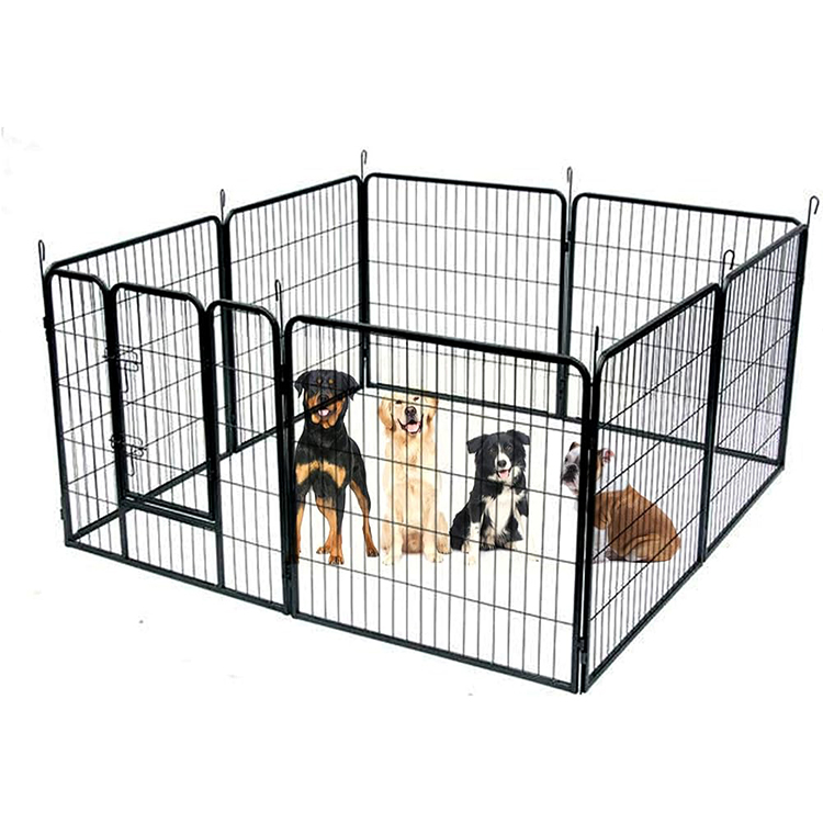 Cheap Portable Eco-Friendly Garden Fences And Borders For Dogs With Temporary Dog Run Enclosures And 3D Modeling