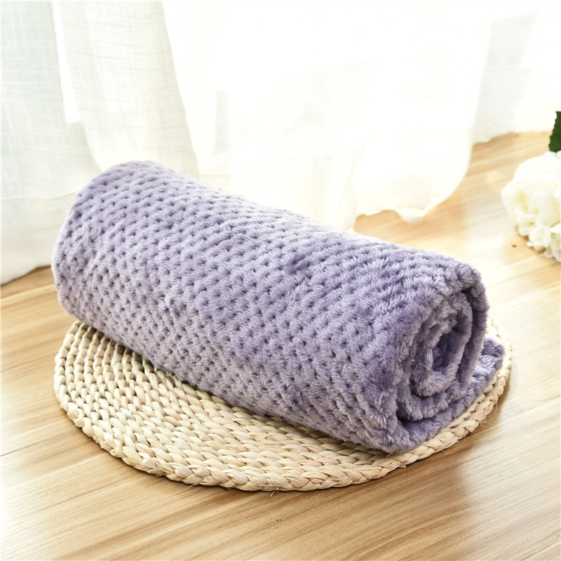 Printed Soft Warm Fleece Pet Blankets Dog Blanket