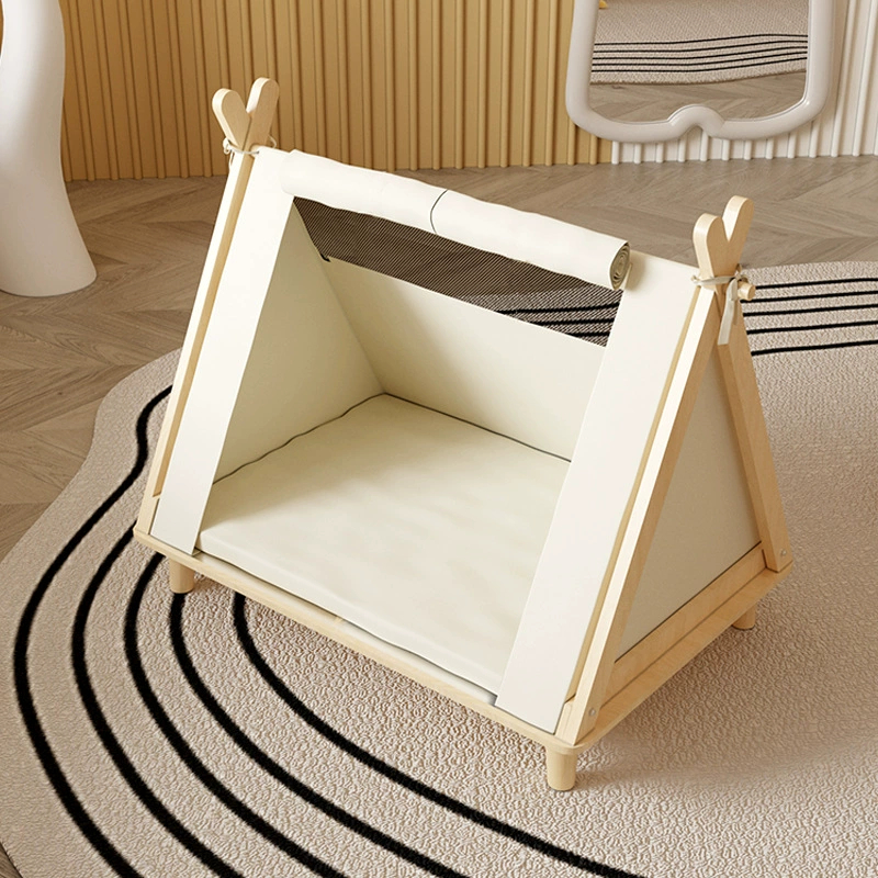 Puppy Indoor Outdoor Breathable Bed House Stable Oxford Foldable Dog Cat Camping Portable Sun Shelter Pet Tent Bed