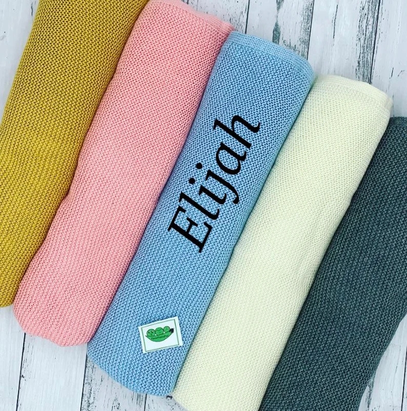 Embroidered Baby Name