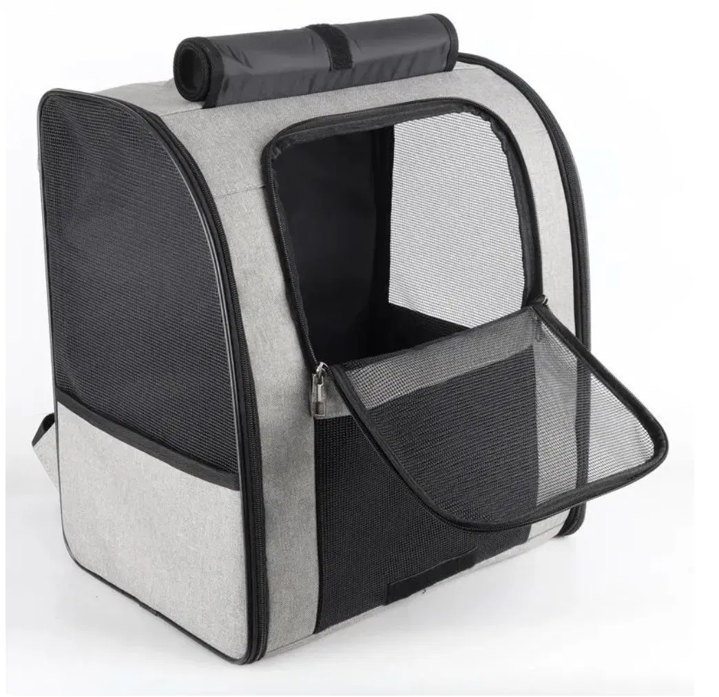 OEM Custom Outdoor Breathable Large Capacity Luxury Travel Cat Pet Backpack