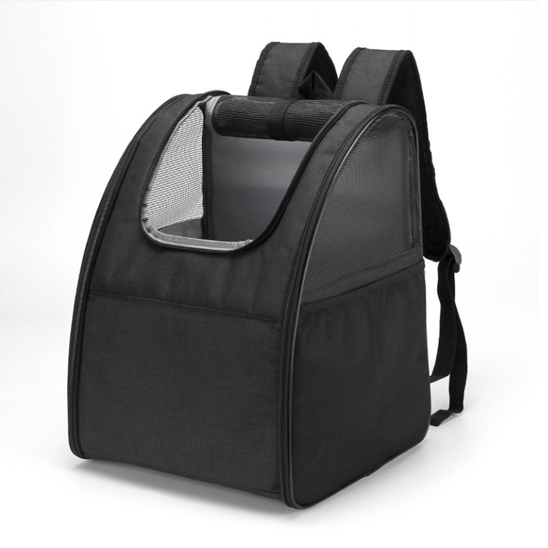 Expandable Breathable Mesh Pet Carrier Backpack Bag for Small Cat Dog Puppy