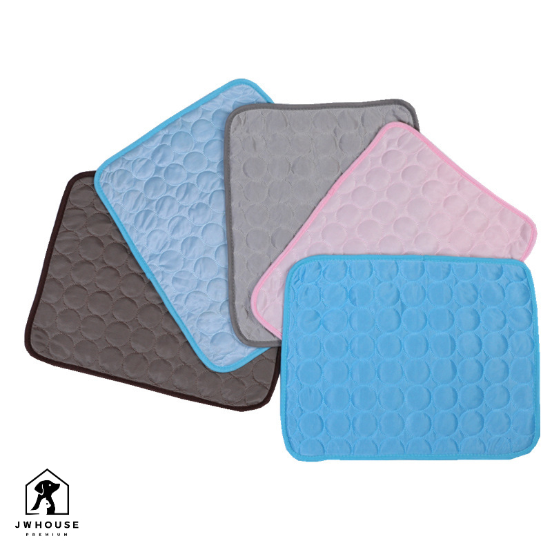 Dog Cooling Mat Cool Pad Mat for Dogs Cat Breathable Blanket Cat Ice Pads Washable Summer Sofa Pet Dog Bed Pet Mat