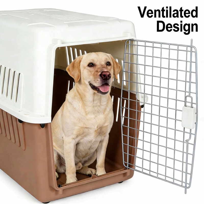 PET CARRIER Customizable Pet Airline Carrier MOQ Low IATA Standard for Global Pet Transport