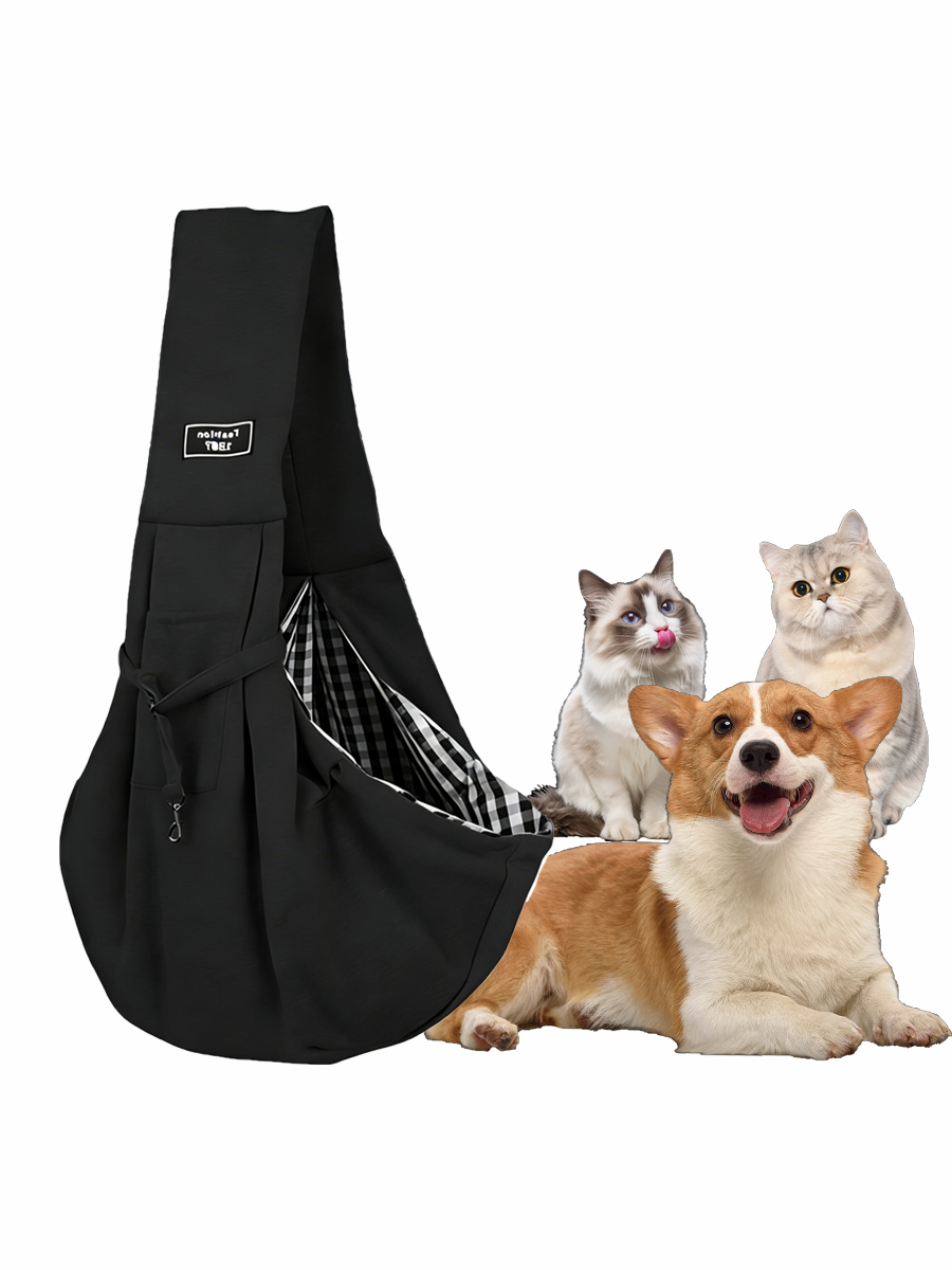 Reversible Hands-Free Dog Cat Backpack Carrier Zipper Breathable Eco-Friendly Foldable for Small Pets (8kg) Outdoor