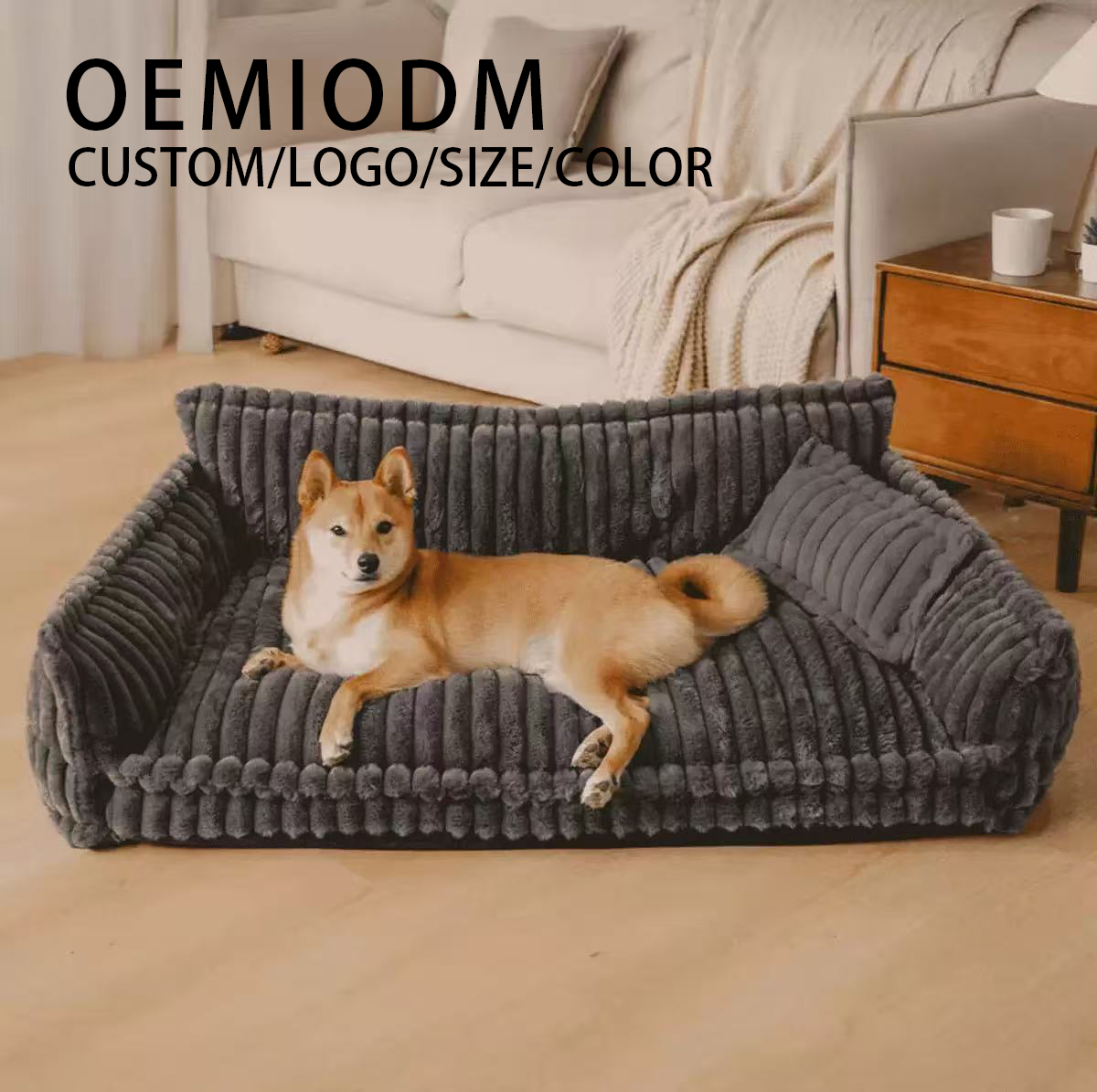Pet Sofa-style Cat and Dog Universal Model, a Warm and Soft Pet Bed Suitable for All Seasons.