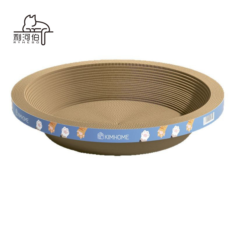 Stable And Durable Luxury Cat Tree Scratcher Lounge With Corrugated Paper Eco-Friendly Design Carton Packaging