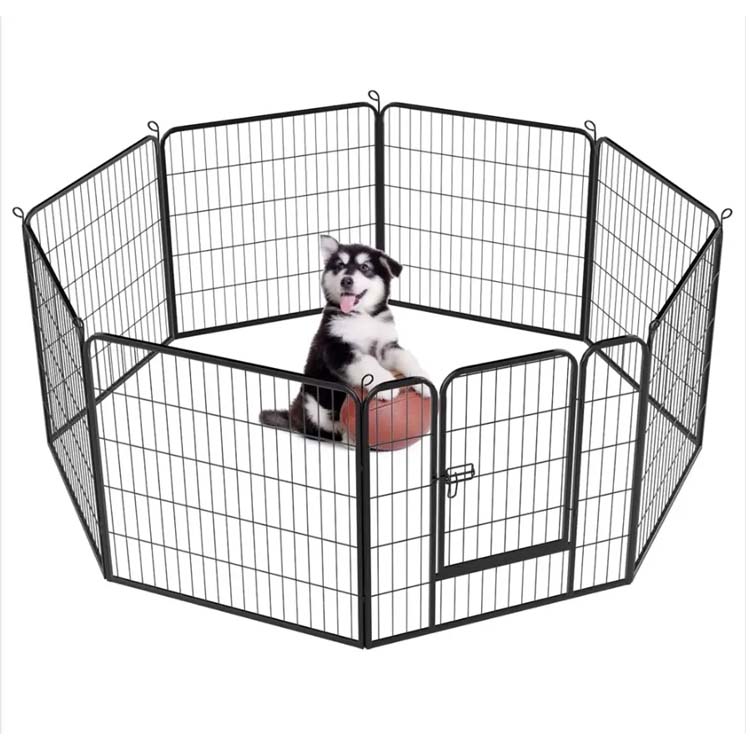 Cheap Portable Eco-Friendly Garden Fences And Borders For Dogs With Temporary Dog Run Enclosures And 3D Modeling