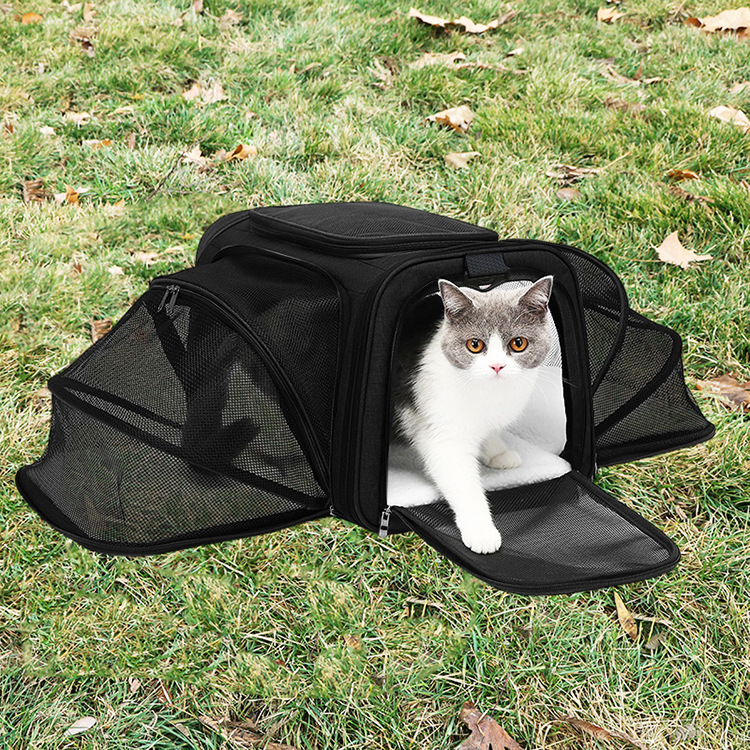 Wholesale OEM &amp; ODM Low Price Dog Pet Carrier High Quality Wholesale Airline Approved Portable Pet Zipper Travel Bag Pet Carrier