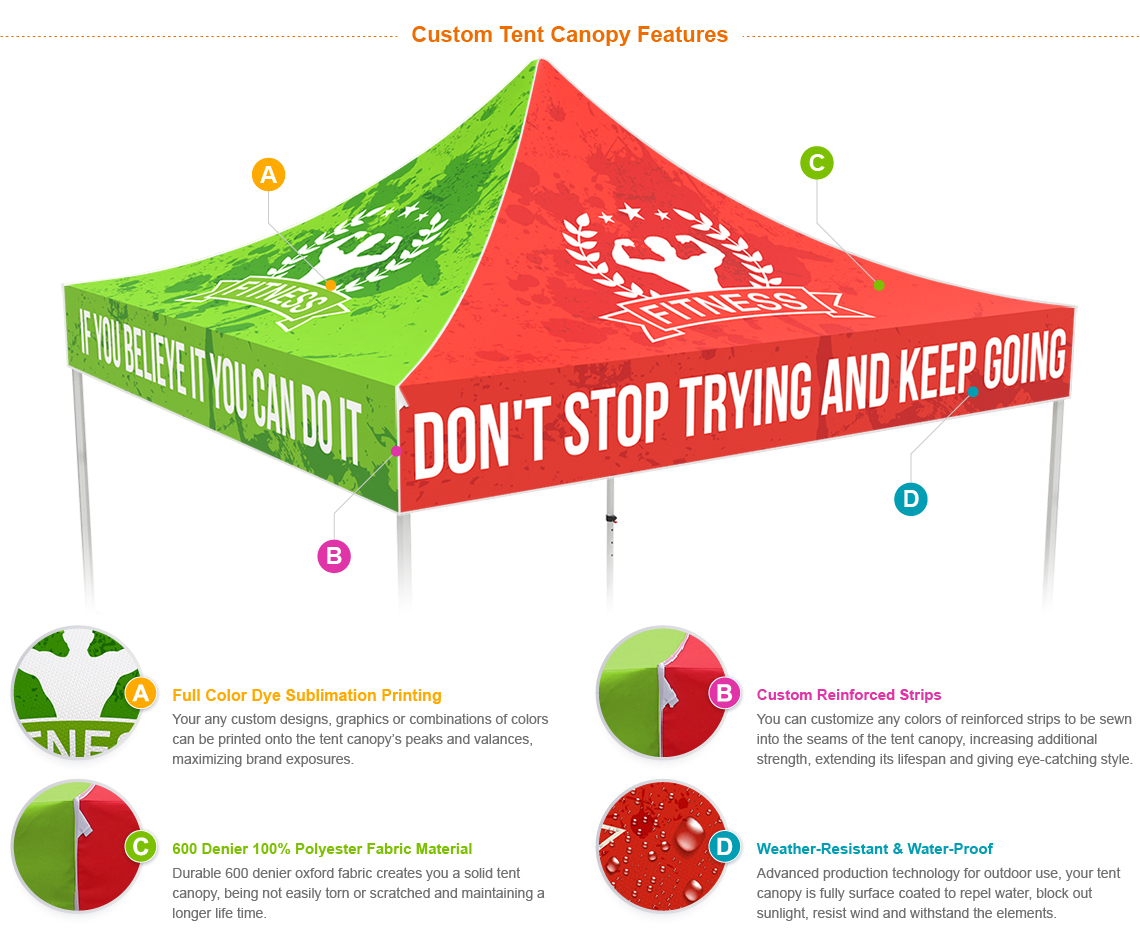 10x10 Custom Printed Logo Waterproof Aluminum Folding Pop Up Marquee Gazebo Outdoor Event Trade Show Canopy Tent For Advertising