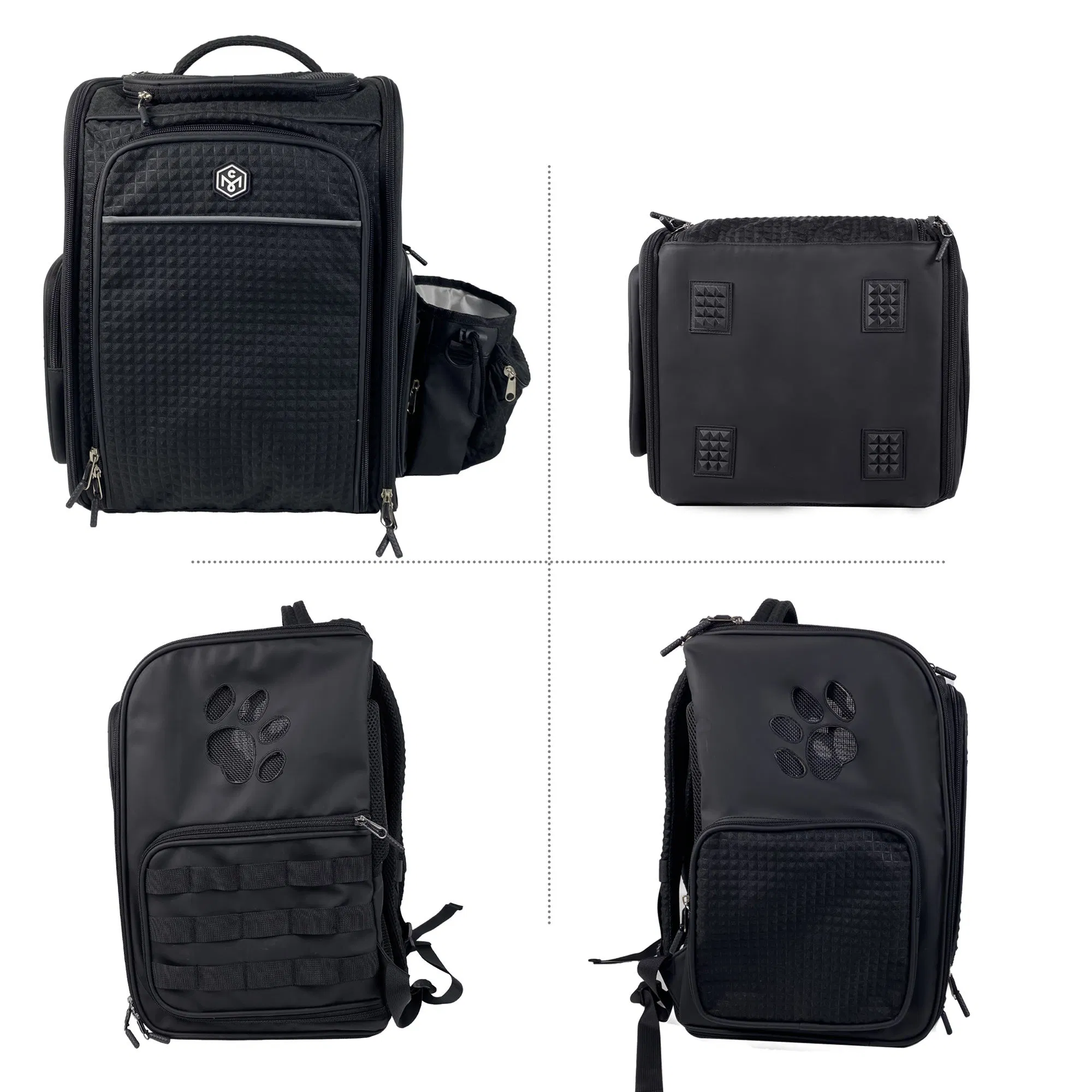 Portable Expandable Pet Backpack Breathable Pet Carrier Backpack Pet Carrier Box