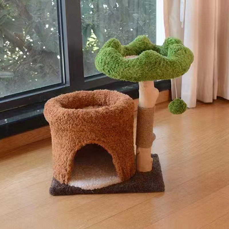 Factory Cat Tower Tree Interactive Small Sisal Cute Cat Climbing Frame Cat Scratching Post