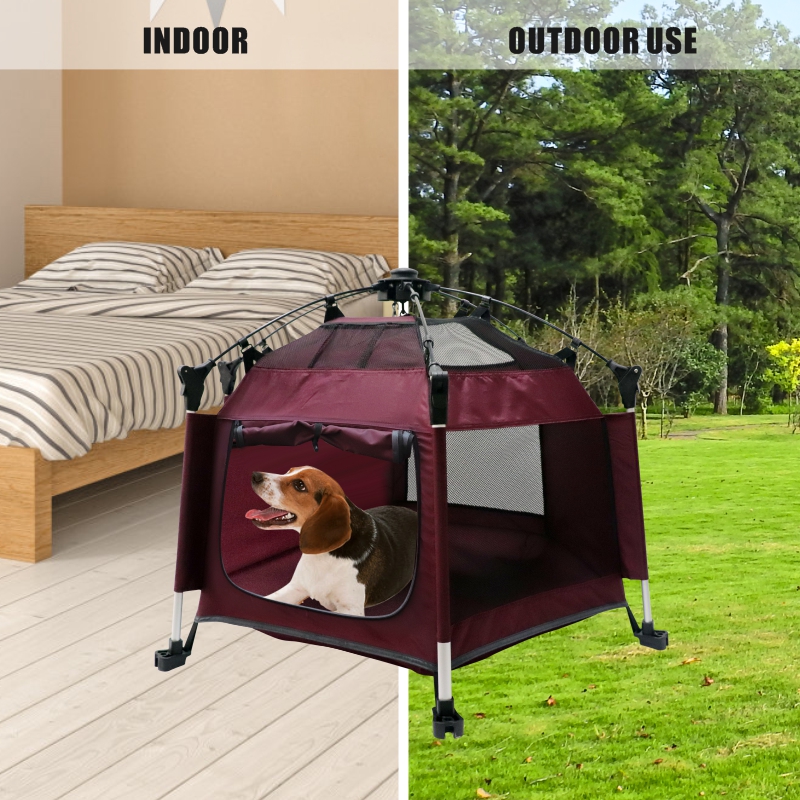 Prodigy PF001 Durable Waterproof Pet House Camping Tent Portable Pet Bed Tent Pet Playpen Tent for Small Animals