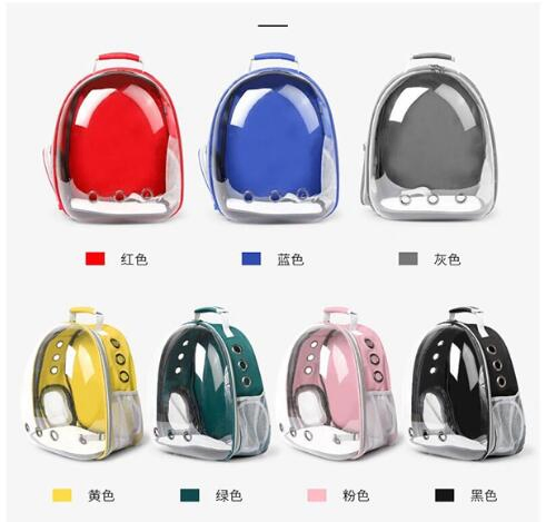 Pet Backpack out Portable Transparent Space Capsule out Cat Supplies Breathable Backpack