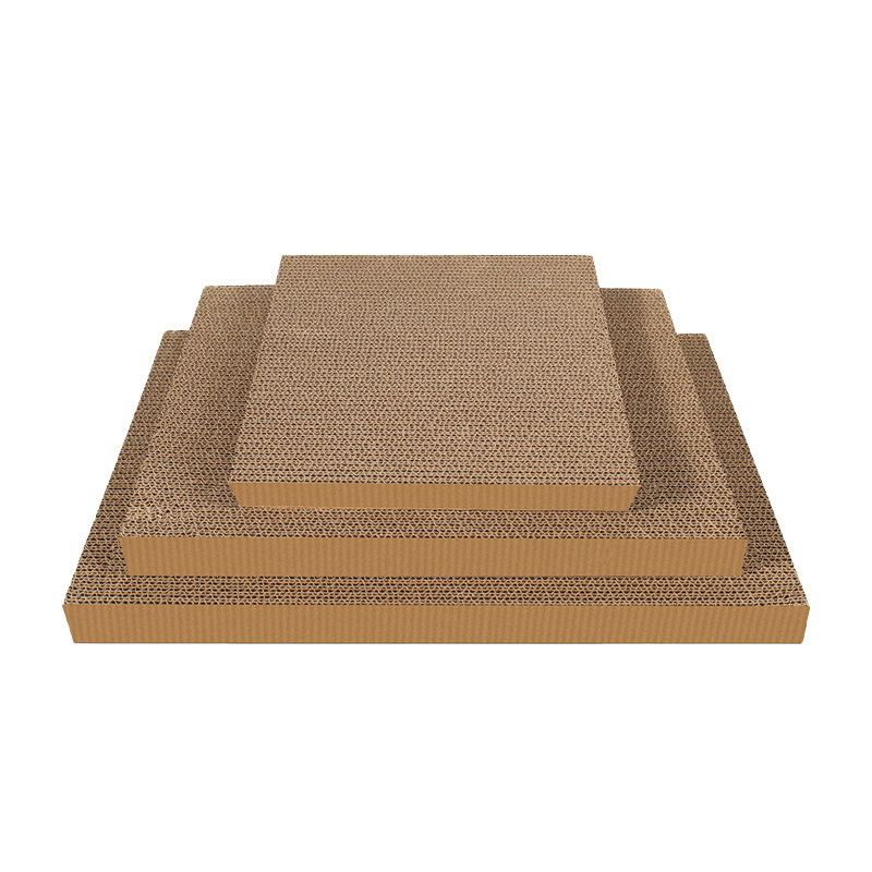 Premium Modern Corrugated Cat Scratcher Board High Density Wear Resistant Eco Friendly Indoor Use Pet Furniture