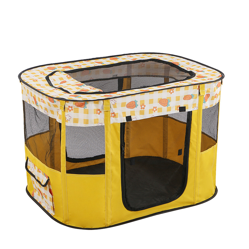 Pet Fence Waterproof Teepee Foldable Pet Tent Breeding Rectangular Cage Whelp Box for Dogs Cat Delivery Room Isolation Room